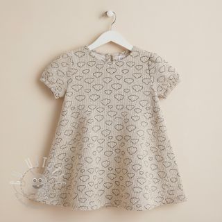 Cord STRETCH Little clouds light sand