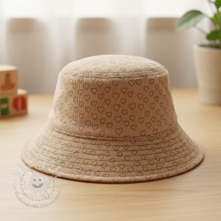 Cord STRETCH Little love sand