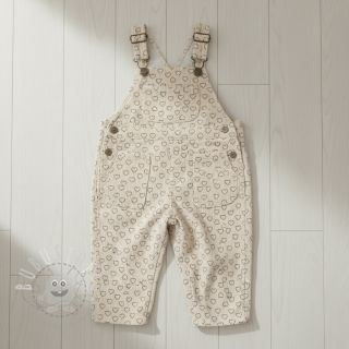 Cord STRETCH Little love light sand