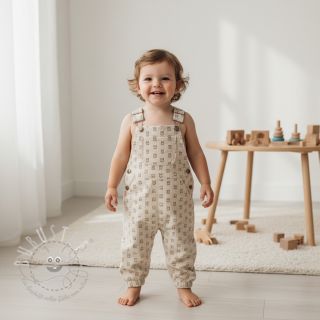 Cord STRETCH Little bunny light sand