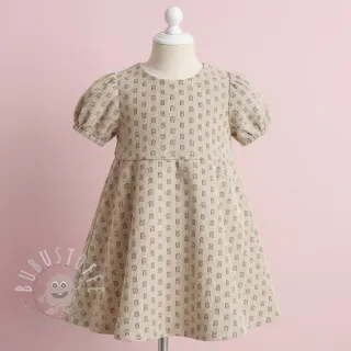 Cord STRETCH Little bunny light sand