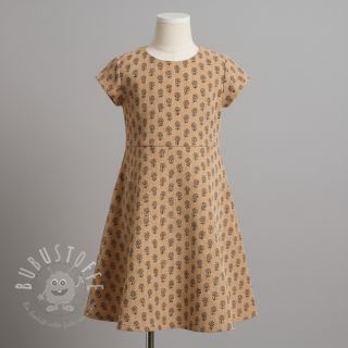 Cord STRETCH Little flower sand