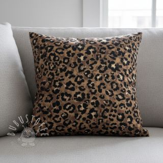 Dekostoff Animal skin light brown digital print