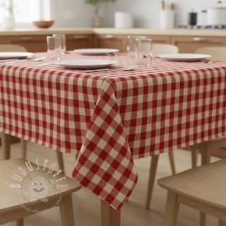 Dekostoff Celestin LUREX rouge