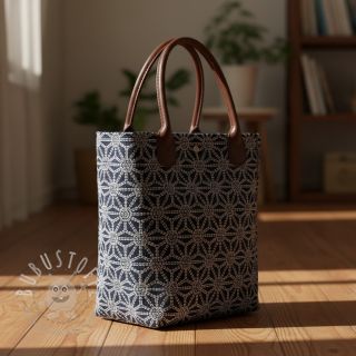 Dekostoff jacquard Bong marine