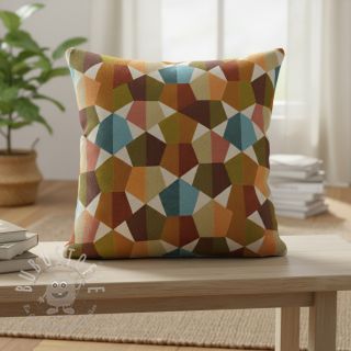 Dekostoff jacquard Mustang multi