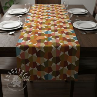 Dekostoff jacquard Mustang multi