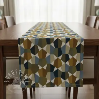 Dekostoff jacquard Mustang blue