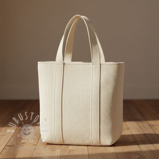 Dekostoff jacquard Saxo ecru