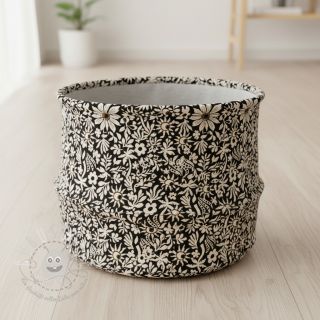 Dekostoff jacquard Sunlight noir