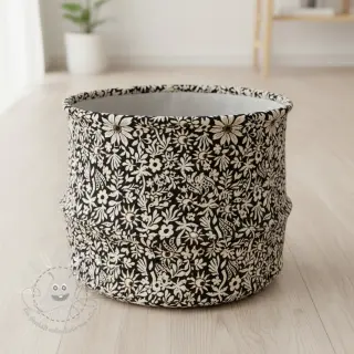 Dekostoff jacquard Sunlight noir