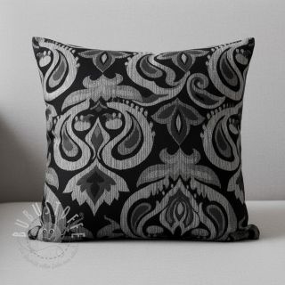 Dekostoff jacquard Baccara argent