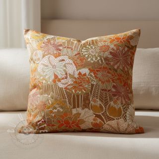 Dekostoff jacquard Opium allover peanut