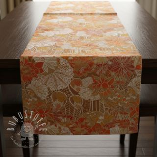 Dekostoff jacquard Opium allover peanut