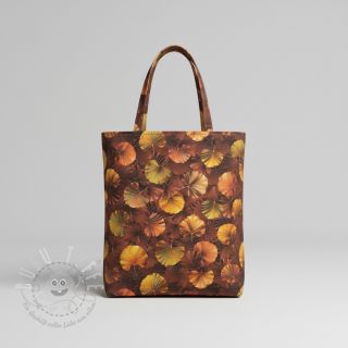 Dekostoff VELVET Ginko Biloba Leaf