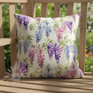 Dekostoff Serene Wisteria Charm digital print