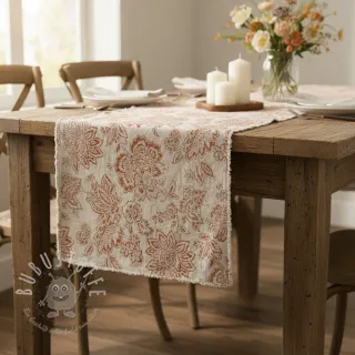 Dekostoff Ceylan terracotta