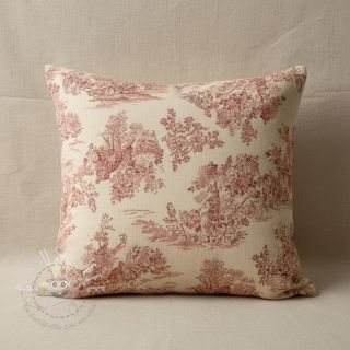 Dekostoff Gabrielle rouge