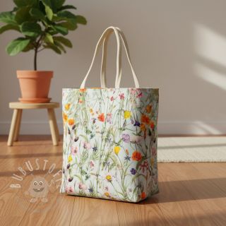 Outdoor Dekostoff mit Teflon-Finish Wildflower Sunny Field