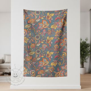 Dekostoff jacquard Inaya ciel