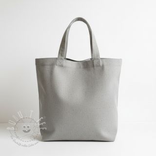 Dekostoff Linenlook PLAIN soft grey