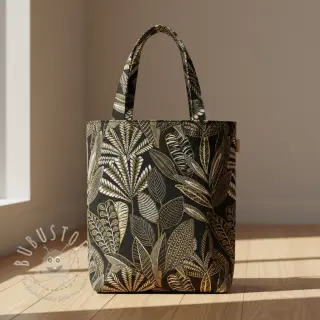 Dekostoff jacquard Legende noir