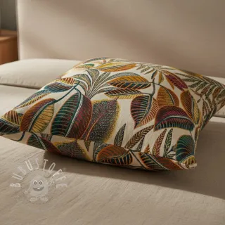 Dekostoff jacquard Cacao allover multico