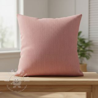 Dekostoff DOBBY Zigzag blush