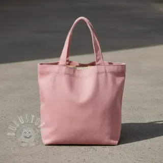 Dekostoff DOBBY Zigzag blush