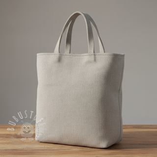 Dekostoff DOBBY Zigzag grey