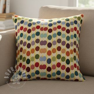 Dekostoff GOBELIN PREMIUM Graphic Dots Wave