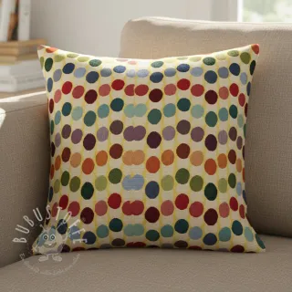Dekostoff GOBELIN PREMIUM Graphic Dots Wave
