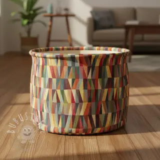 Dekostoff GOBELIN PREMIUM Graphic Moving Zigzag