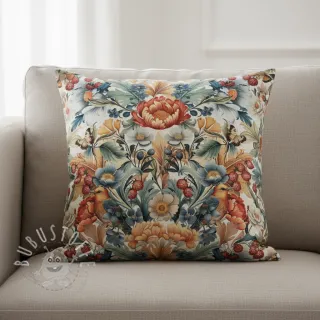 Dekostoff premium Linenlook Bloom Fruit Paradise digital print