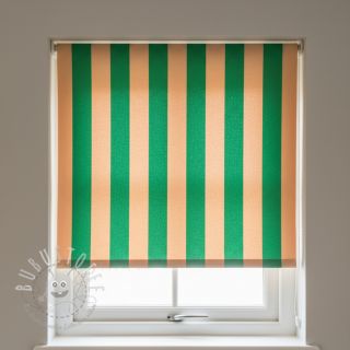 Dekostoff premium Joyful Basic Stripe green digital print