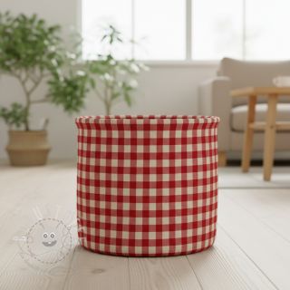 Dekostoff Celestin rouge