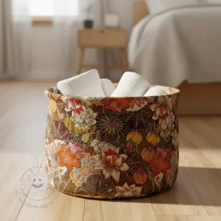 Dekostoff jacquard Opium allover or