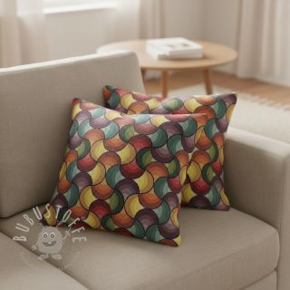 Dekostoff GOBELIN PREMIUM Graphic Wave Scale