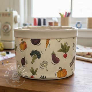 Dekostoff Veggie Harvest Garden digital print