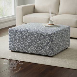 Dekostoff Linenlook Little Wave Scale