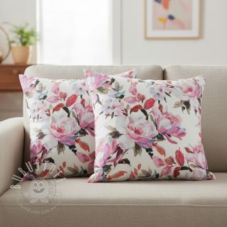 Dekostoff Batia blanco digital print