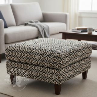 Dekostoff jacquard MOANA allover taupe