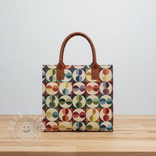 Dekostoff GOBELIN Graphic square circle