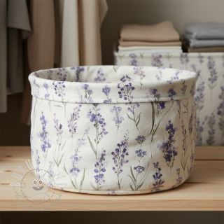 Dekostoff premium Watercolour lavender field