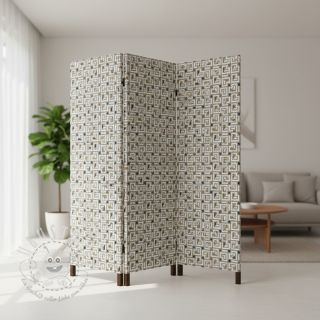 Dekostoff jacquard Pagne allover jaune