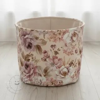 Dekostoff Classic flower garden digital print