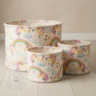 Dekostoff premium Handpaint unicorn