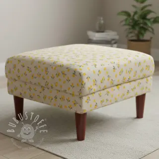 Dekostoff Linenlook Little citrus fruits