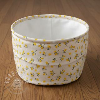 Dekostoff Linenlook Little citrus fruits