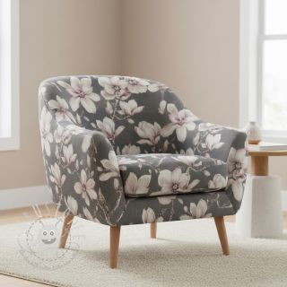 Outdoor Dekostoff mit Teflon-Finish SWEET MAGNOLIA